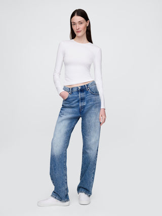 Camiseta Manga Larga de Algodón