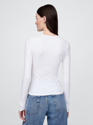 Camiseta Manga Larga de Algodón