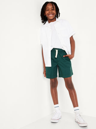 Short con Cintura Elástica de Algodón, Niño
