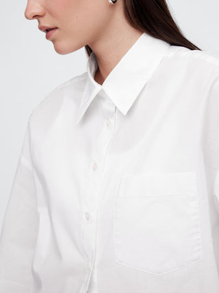 Camisa Manga Larga Oversize de Rayas
