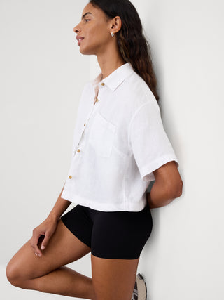 Camiseta Manga Corta de Lino