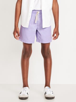 Short con Cintura Elástica de Algodón, Niño