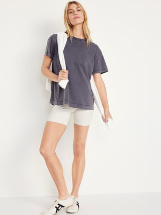 Oversized Cotton Short-Sleeved T-Shirt