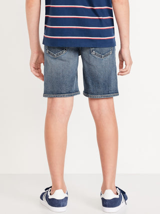 Short Denim con Cintura Elástica, Niño