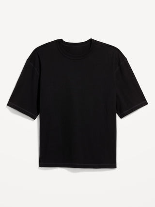 Camiseta Cuello Redondo de Algodón