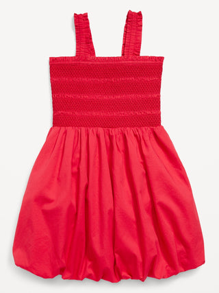 Vestido sin Mangas con Detalle Fruncido, Niña