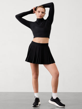 Enagua Deportiva con Detalle Plisado