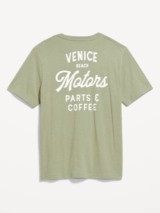 Camiseta Manga Corta con Gráfico, Hombre