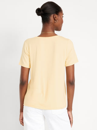 Camiseta Manga Corta Cuello V