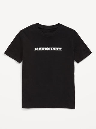 Camiseta Manga Corta con Gráfico Mario Kart, Niño