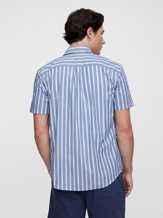 Camisa Manga Corta con Estampado Floral