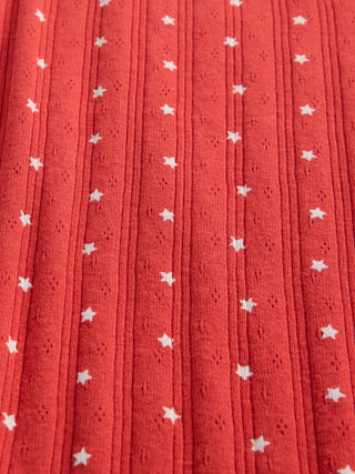 Camiseta Manga Corta con Detalle de Encaje, Niña