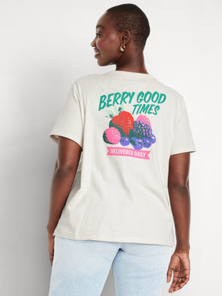 Camiseta Manga Corta con Gráfico