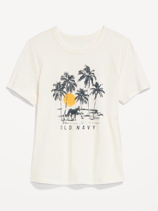 Camiseta Manga Corta con Gráfico