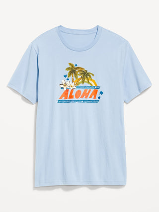 Camiseta Manga Corta con Gráfico, Hombre