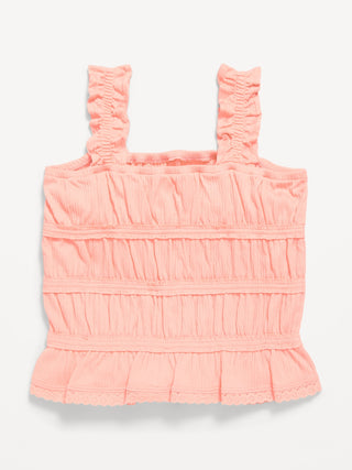 Camiseta Cuello Cuadrado con Corpiño, Niña