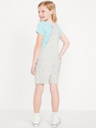 Enterizo Denim con Tirantes Ajustables Estampado, Niña