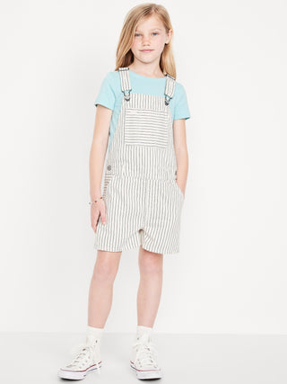 Enterizo Denim con Tirantes Ajustables Estampado, Niña