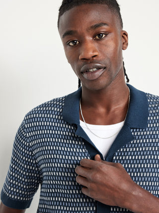 Camisa Manga Corta con Botones de Algodón