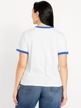 Camiseta de timbre gráfico de todos los lados.