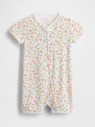 Body Manga Corta con Estampado, Bebé