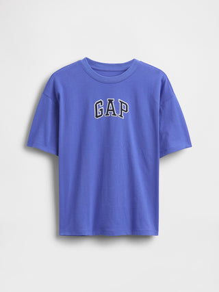 Camiseta Manga Corta con Logo, Niño