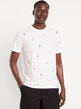Camiseta Manga Corta con Estampado