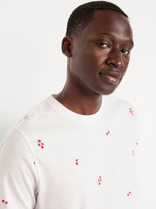 Camiseta Manga Corta con Estampado