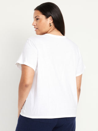 Camiseta gráfica de techo de todos los lados.