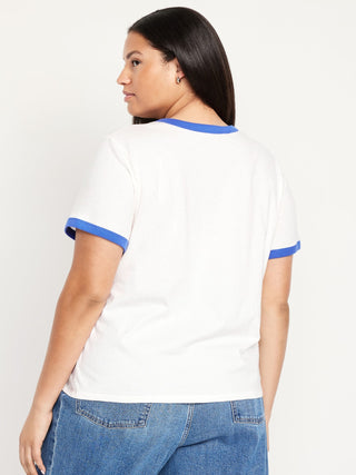Camiseta de timbre gráfico de todos los lados.
