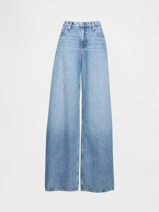 Jeans Holgados Talle Bajo con Bolsillos