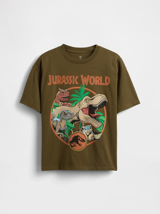 Camiseta Manga Corta con Gráfico, Niño