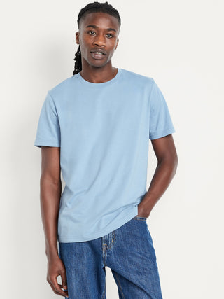 Camiseta Manga Corta Cuello Redondo de Algodón