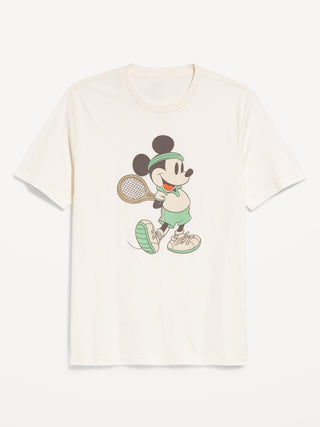 Camiseta Manga Corta con Gráfico Mickey Mouse, Hombre