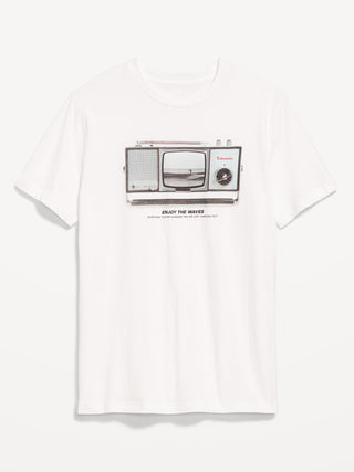 Camiseta Manga Corta con Gráfico, Hombre