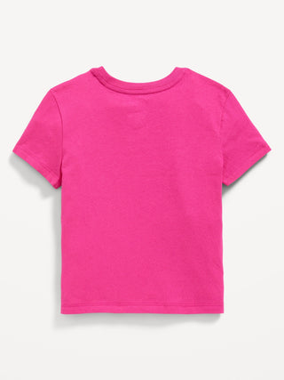 Camiseta con gráfico Princesas Disney© para niñas pequeñas.