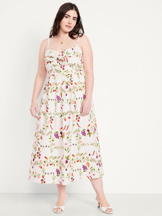 Vestido de Tirantes con Estampado