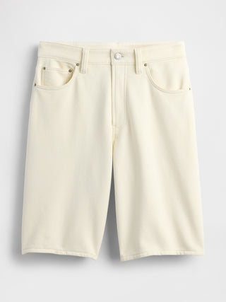 Bermuda Denim Talle Medio con Bolsillos