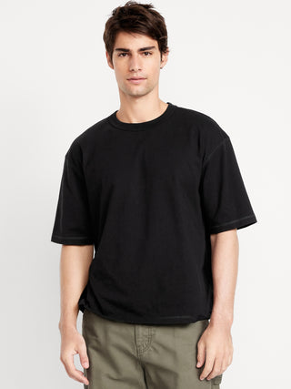Camiseta Cuello Redondo de Algodón