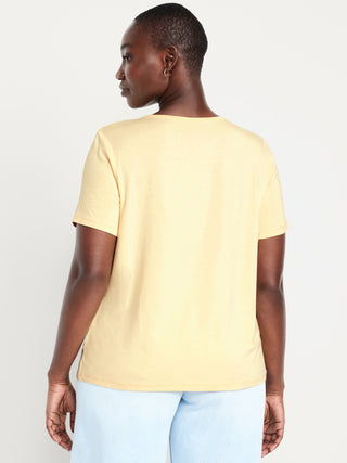 Camiseta Manga Corta Cuello V