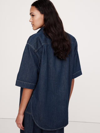 Camisa Oversize Denim