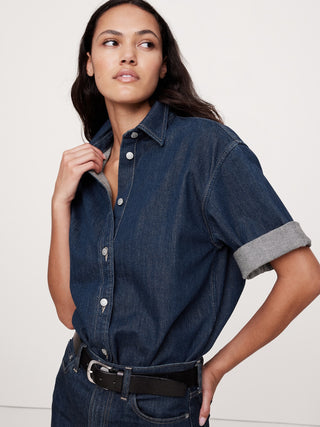 Camisa Oversize Denim