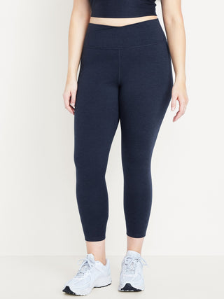 High-Waisted Leggings with Front Waistband