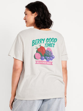 Camiseta Manga Corta con Gráfico