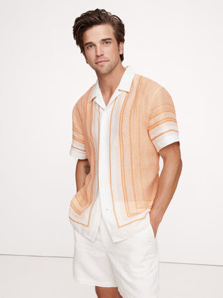 Camisa Manga Corta de Lino