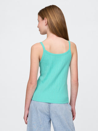 Camisola de canalé Pointelle para niños.