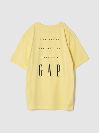 Camiseta Manga Corta con Logo de Algodón