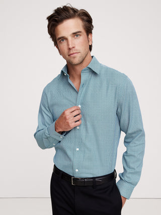 Camisa de Vestir Corte Slim Antiarrugas