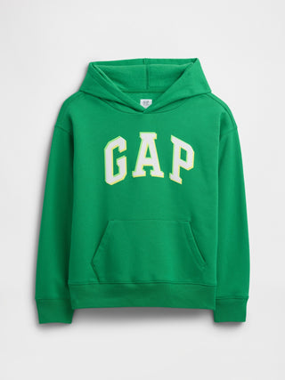 Sudadera con Capucha y Logo Delantero, Niño