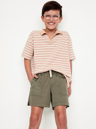Short con Cintura Elástica de Algodón, Niño